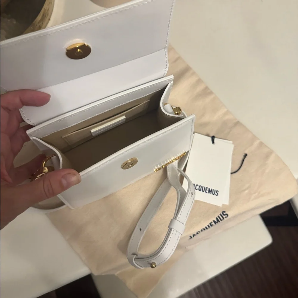 Jacquemus Le Chiquito Moyen Bag - White - Picture 5 of 7